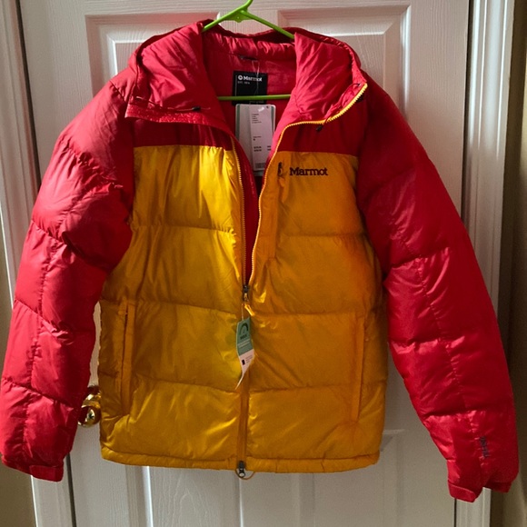 Marmot Mens size Medium down jacket - Picture 1 of 5